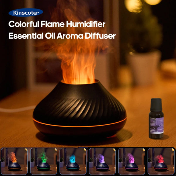 Volcano Flame Aroma Diffuser Home
